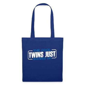 The Cool Twins Just Showed Up 19 - Tote Bag - royal blue - Front