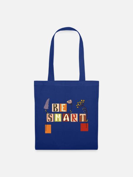 Be Smart - Stoffbeutel - Royalblau