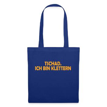 climbing - Stoffbeutel - Royalblau - Vorne