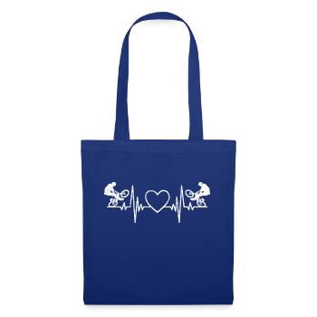 Bike Cycling Mountainbike Bike Tour - Tote Bag - royal blue - Front