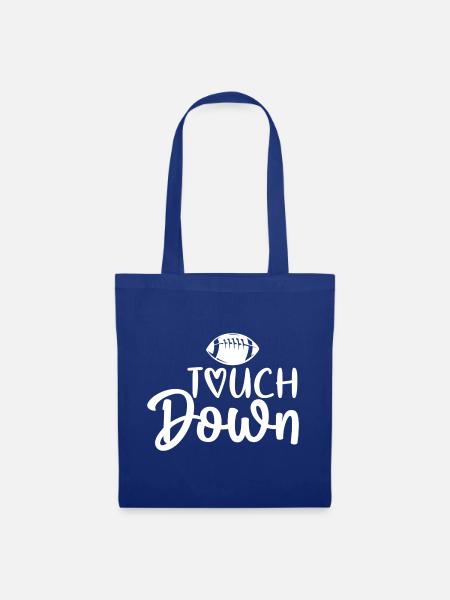 Touchdown - Football - Stoffbeutel - Royalblau
