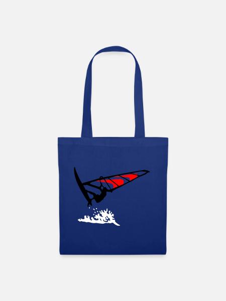 Windsurfing - Stoffbeutel - Royalblau