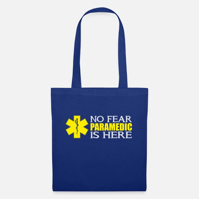Paramedic Is Here - Stoffbeutel - Royalblau
