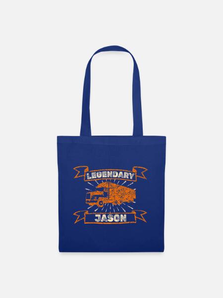 Geschenk für Jason - Stoffbeutel - Royalblau