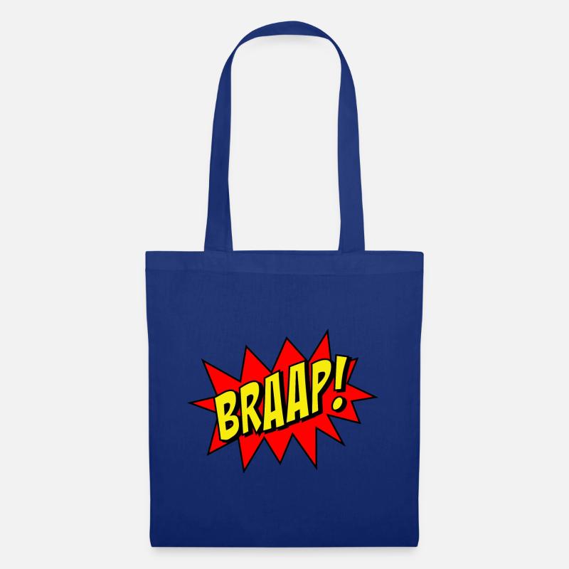 BRAAP! - Stoffbeutel - Royalblau