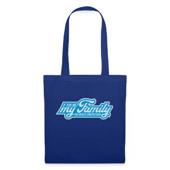 you would understand Zitat - Stoffbeutel - Royalblau - Vorne