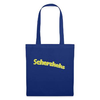Scherzkeks - Stoffbeutel - Royalblau - Vorne