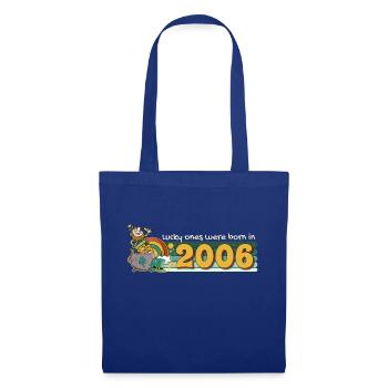 Lucky Ones Were Born in 2006 tee St. Patrick's - Tote Bag - royal blue - Front
