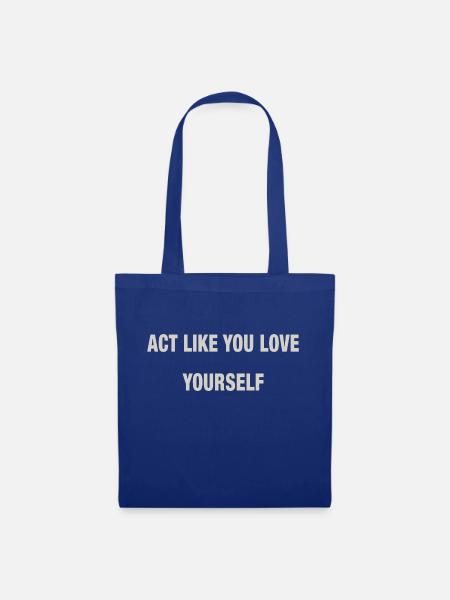 ACT - Stoffbeutel - Royalblau
