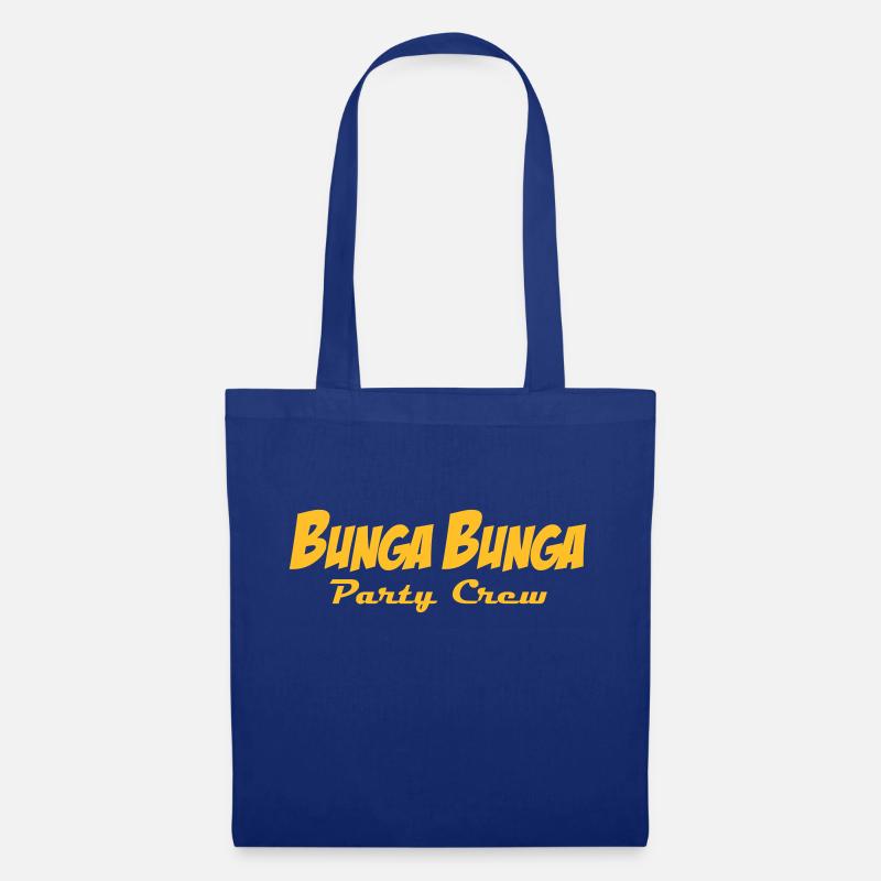 BungaBunga Party Crew - Sac en tissu - bleu royal