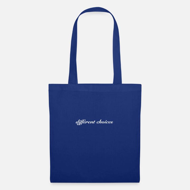 different choices - Stoffbeutel - Royalblau