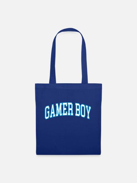 GAMER BOY - Stoffbeutel - Royalblau