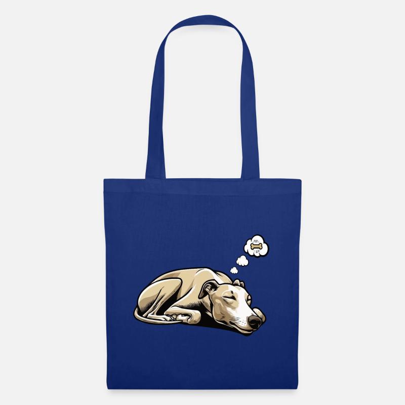 Whippet Windhund Whippets Windhundbesitzer - Stoffbeutel - Royalblau