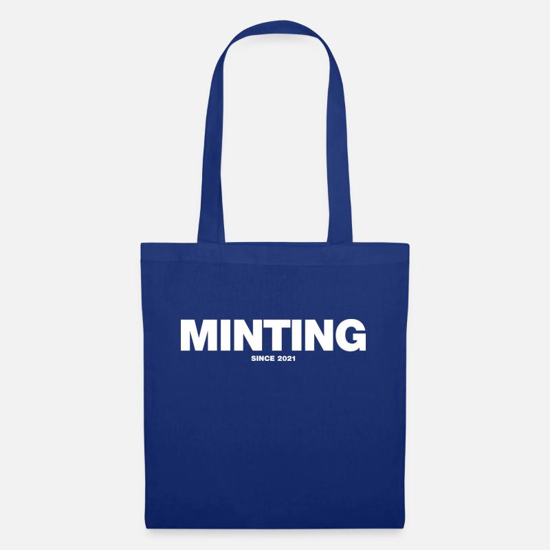 NFT Minting Since 2021 (white) - Tote Bag - royal blue