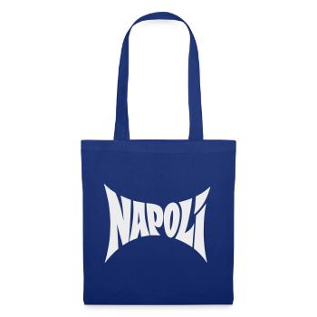 Napoli Typography Design - Tote Bag - royal blue - Front