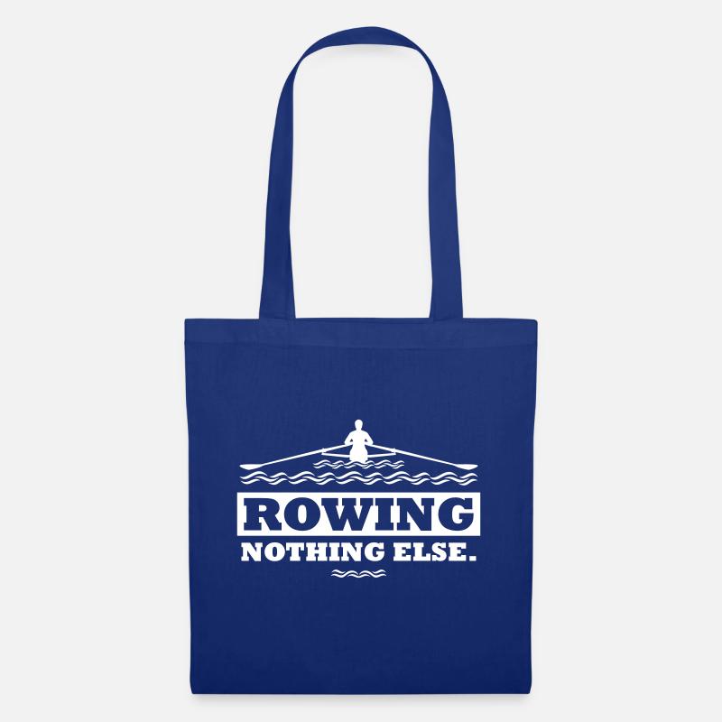 rowing nothing else Rudern Skull Boot Skiff - Stoffbeutel - Royalblau