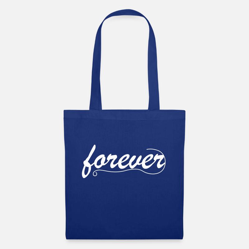 forever - Stoffbeutel - Royalblau