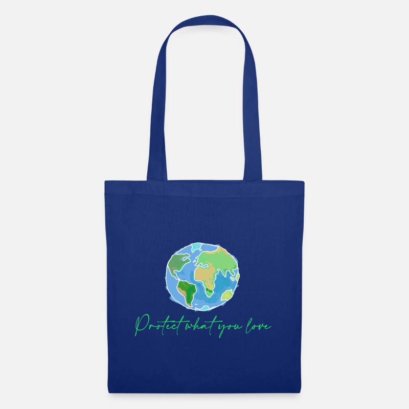 Planet - Stoffbeutel - Royalblau