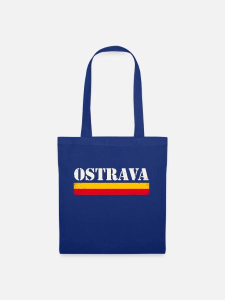Ostrava - Stoffbeutel - Royalblau