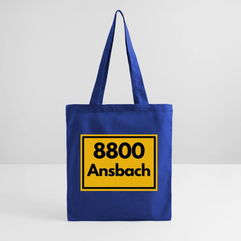 OLD POSTCODE POSTCODE RETRO 8800 ANSBACH FRANKEN Tote Bag
