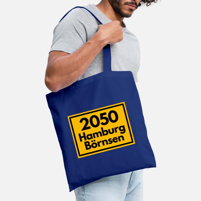 OLD POSTCODE POSTCODE RETRO 2053 HAMBURG BÖRNSEN Tote Bag