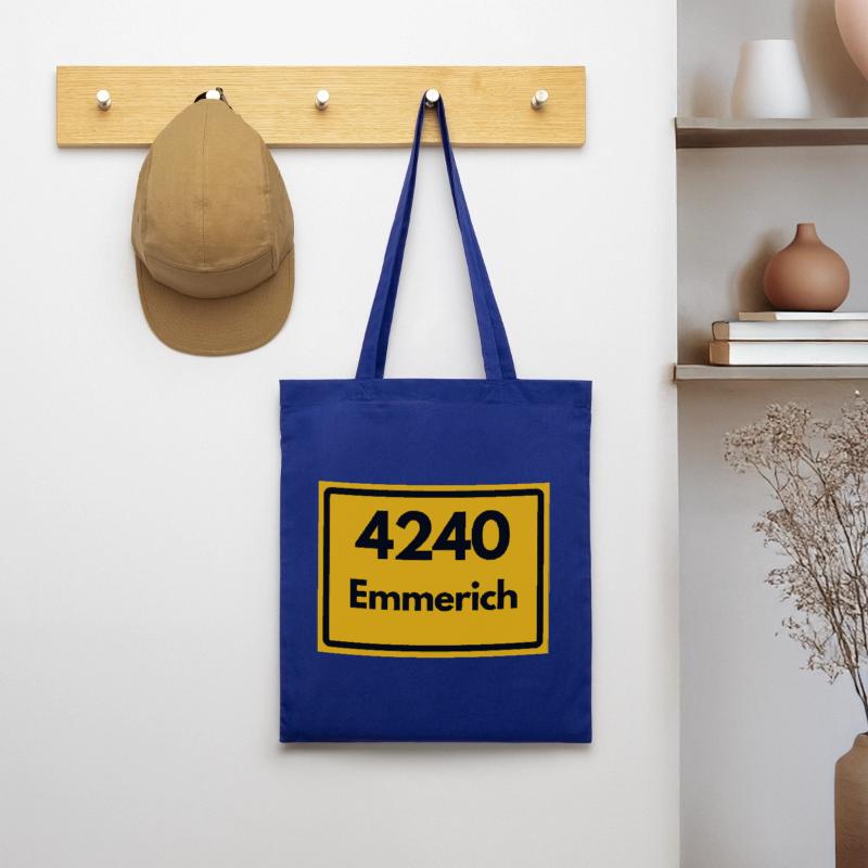 OLD POSTCODE POSTCODE RETRO 4240 EMMERICH – RHEIN Tote Bag