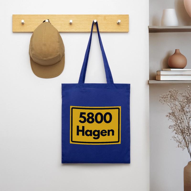 OLD POSTCODE POSTCODE RETRO 5800 HAGEN Tote Bag