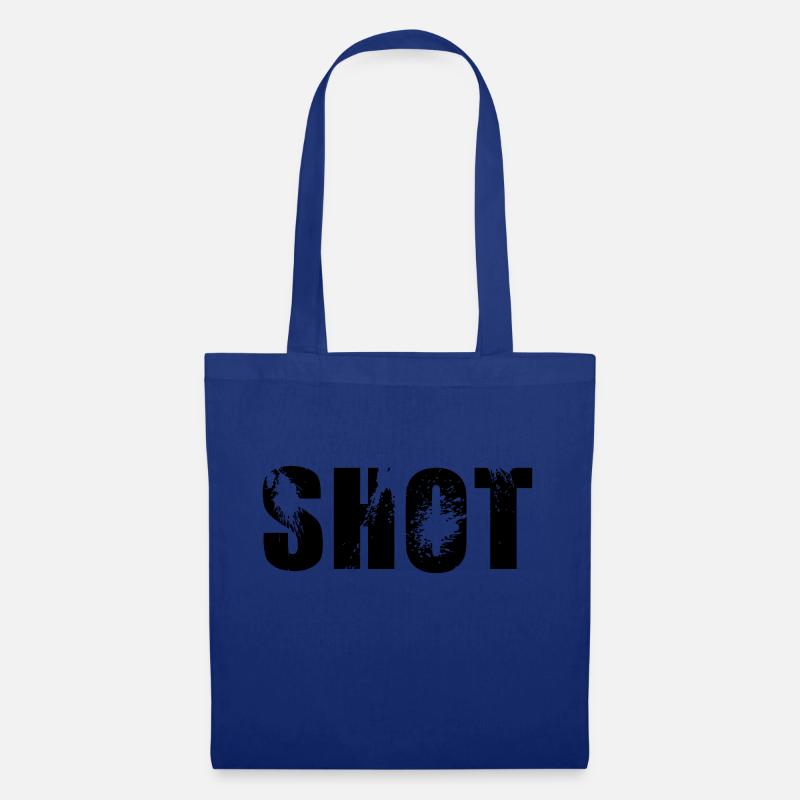 shot - Tote Bag - royal blue