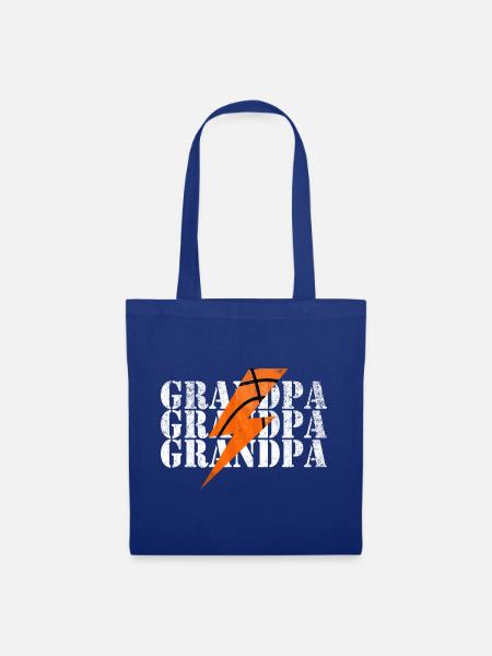 Basketball Blitz Power Design - Stoffbeutel - Royalblau