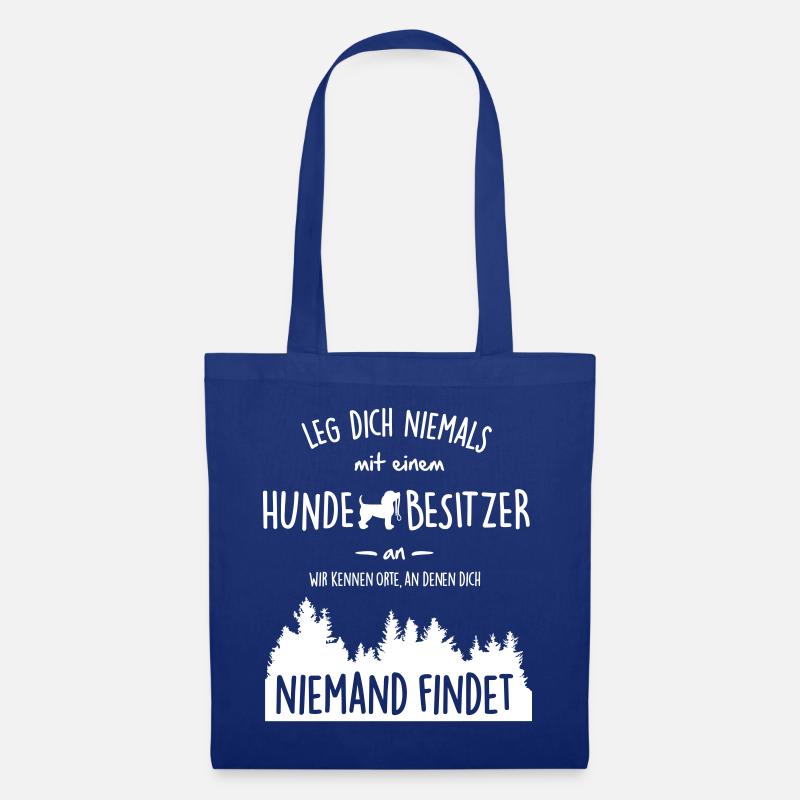 Hundebesitzer - Stoffbeutel - Royalblau