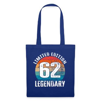 Happy Birthday - 62nd Birthday Limited Edition - Tote Bag - royal blue - Front