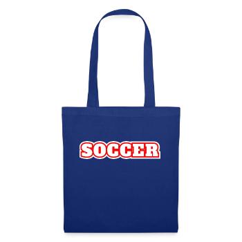 Fußball Football - Sac en tissu - bleu royal - Devant