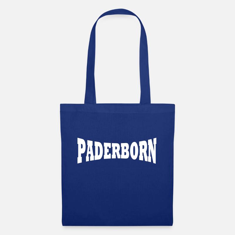 Paderborn Schriftzug - Stoffbeutel - Royalblau