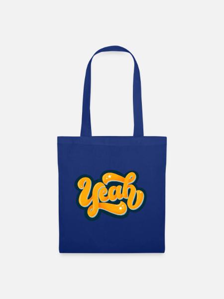 Yeah - Stoffbeutel - Royalblau