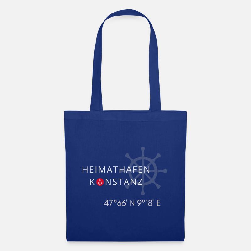 Heimathafen Konstanz - Stoffbeutel - Royalblau