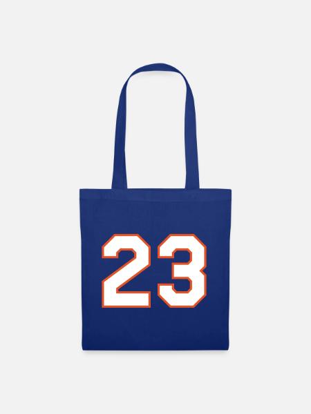 23 Basketball-Legende - Stoffbeutel - Royalblau