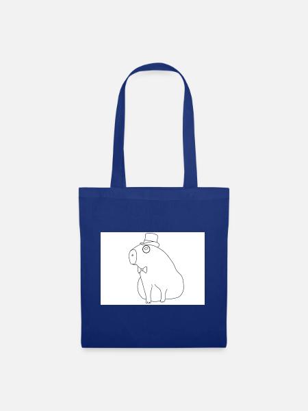 It’sa Pig - Stoffbeutel - Royalblau