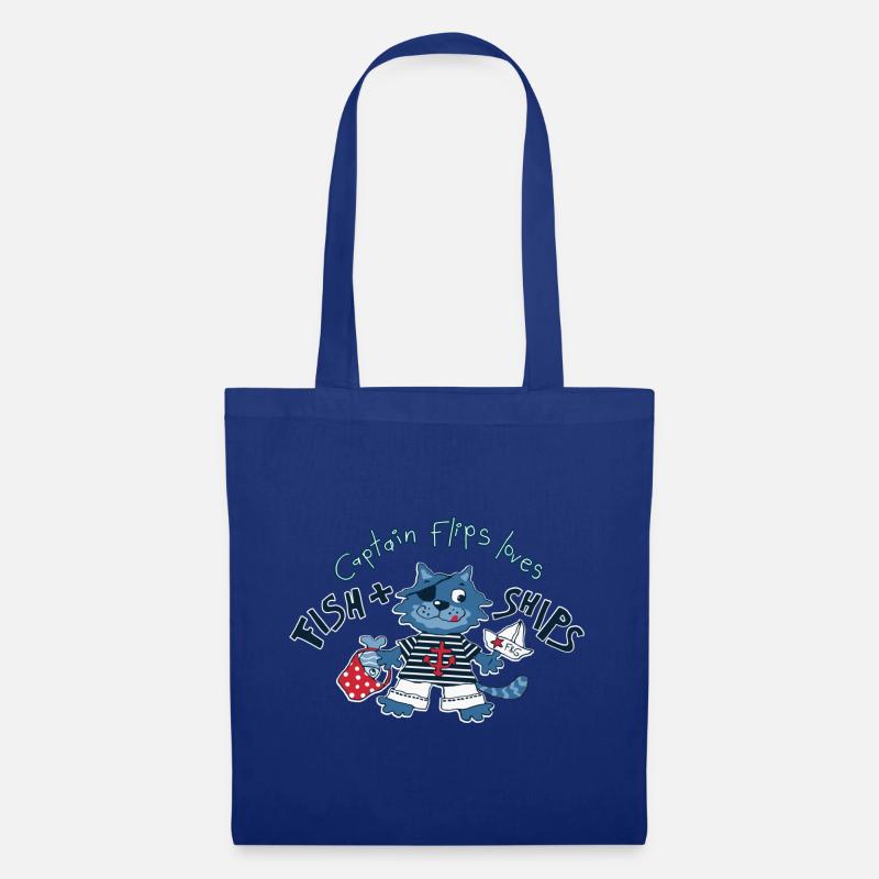 Captain Flips - Tote Bag - royal blue