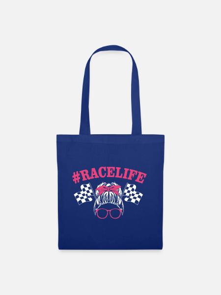 Drag Race - Stoffbeutel - Royalblau