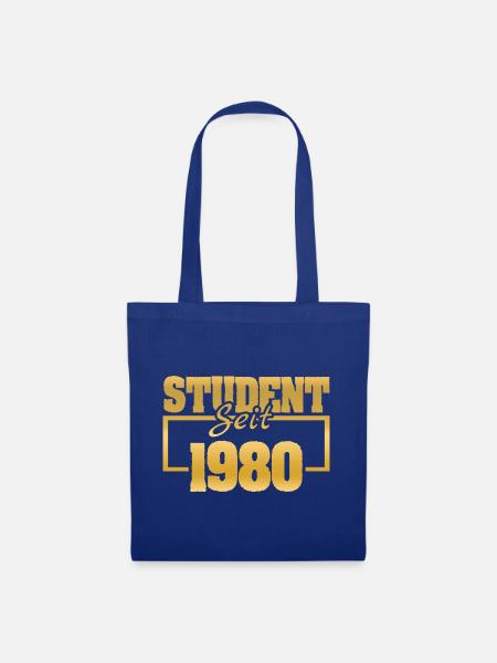 seit 1980 - Stoffbeutel - Royalblau