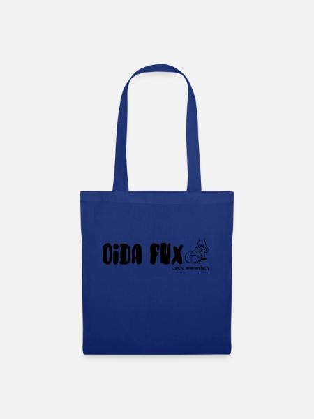 oida fux... echt wienerisch - Stoffbeutel - Royalblau