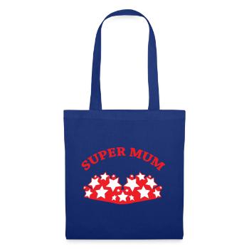 Super Mom - Mother's Day - Tote Bag - royal blue - Front