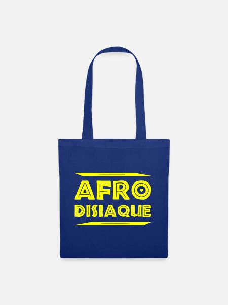 AFRO-DISIAQUE! - Stoffbeutel - Royalblau