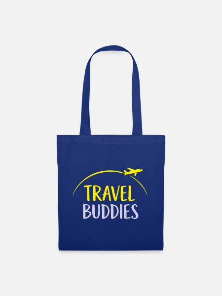 Travel buddies - Stoffbeutel - Royalblau