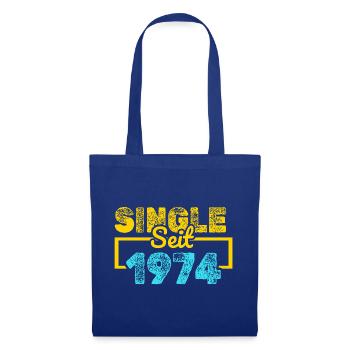 seit 1974 - Stoffbeutel - Royalblau - Vorne