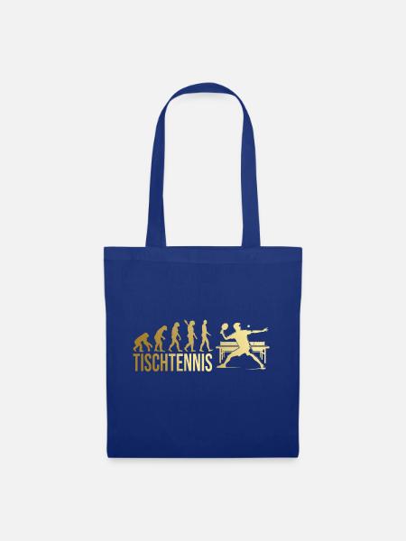 Evolution Tischtennis - Stoffbeutel - Royalblau
