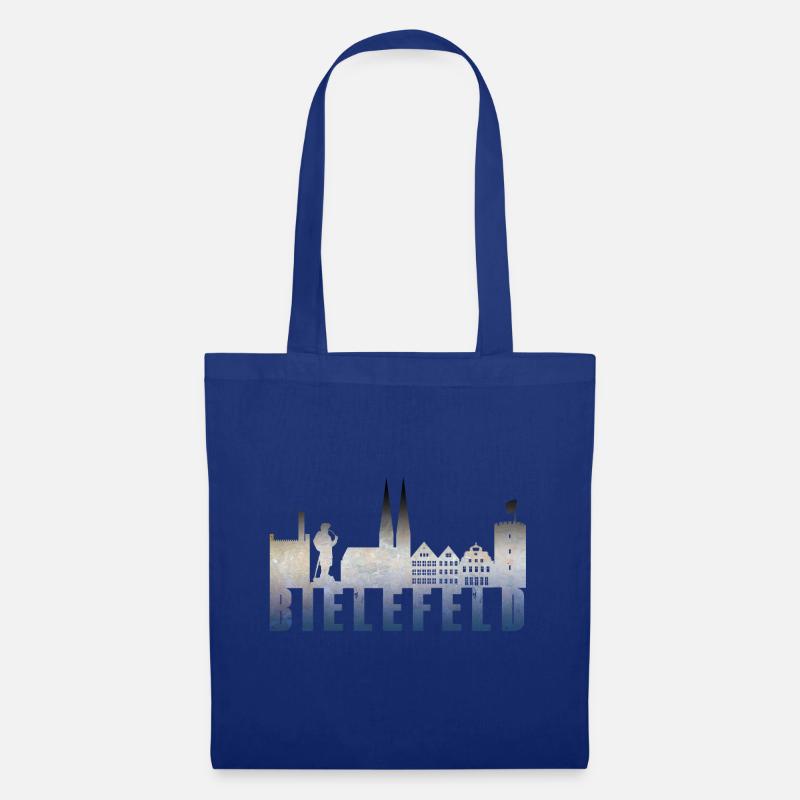 Teuto Skyline - Stoffbeutel - Royalblau