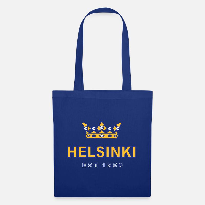 Helsinki - Stoffbeutel - Royalblau