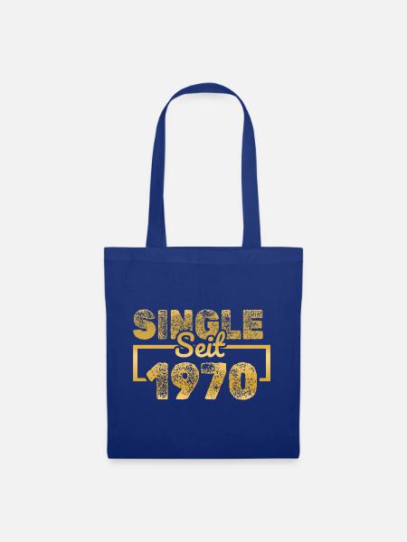 1970 - Stoffbeutel - Royalblau