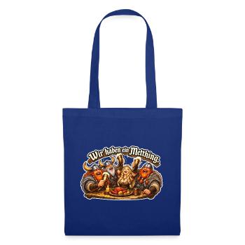 Vikingen Metthing Gemeinschaft - Stoffbeutel - Royalblau - Vorne
